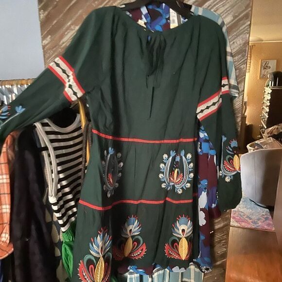 Let Me Be embroidered tunic dress NWT - Picture 7 of 7